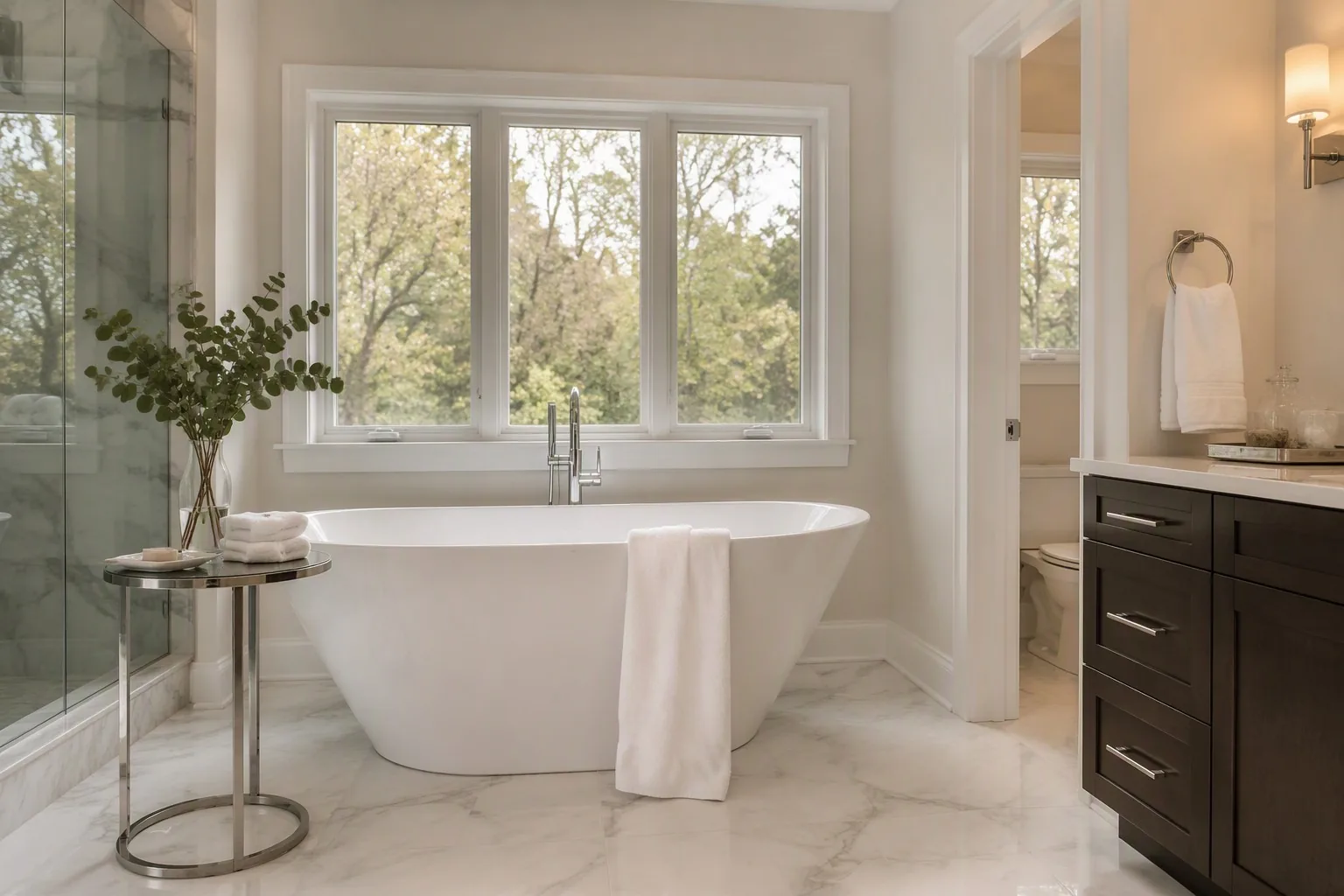 Remodeled bathroom in a Denver home that boosted resale value and buyer appeal