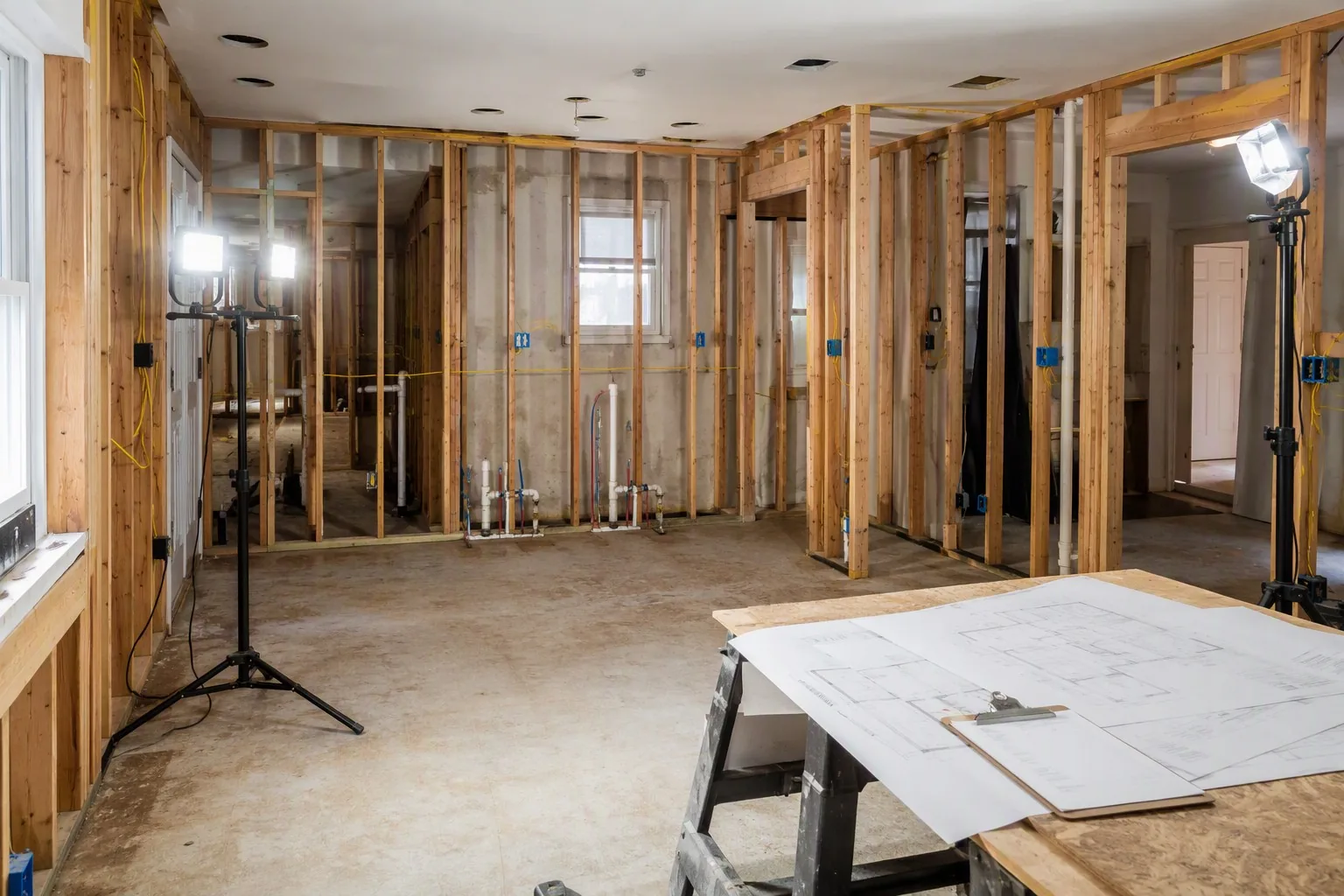 Denver kitchen remodel permit paperwork for a home renovation project