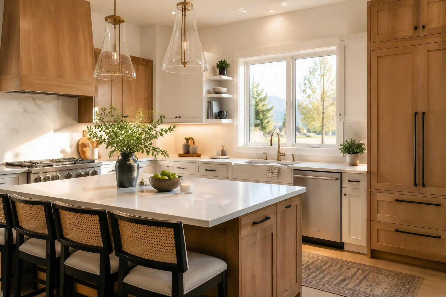Kitchen remodeling project completed in an Aurora Colorado ranch home
